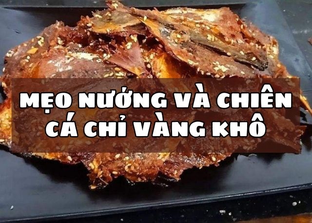 Bí Quyết Chiên Cá Chỉ Vàng Khô Giòn Tan, Không Bị Khô Cứng