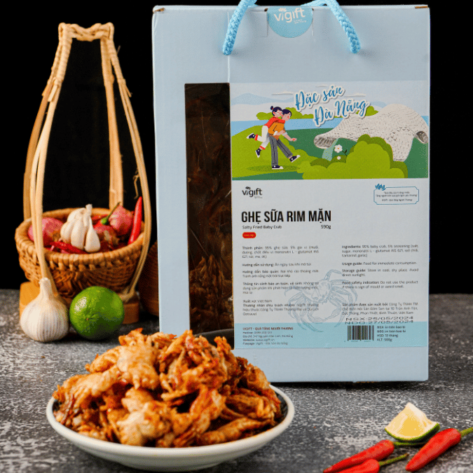 Ghẹ rim – Món đặc sản đậm đà hương vị biển khơi.