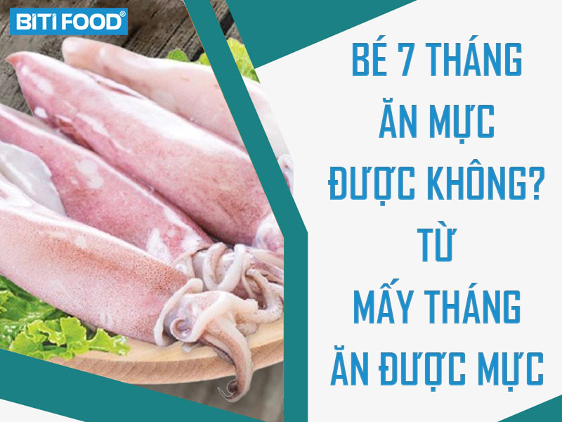 Độ tuổi nào bé ăn được mực khô? Hướng dẫn giới thiệu mực khô vào chế độ ăn dặm.